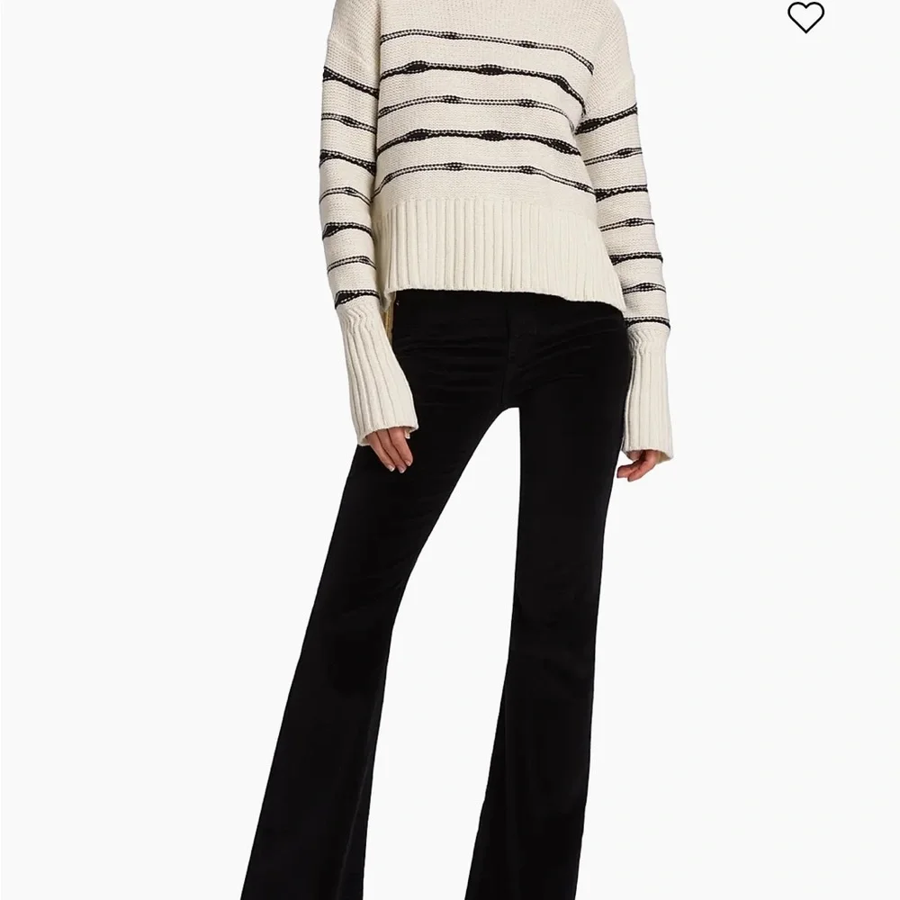 Veronica Beard Viori Wool-Blend Striped Sweater - Picture 5 of 10